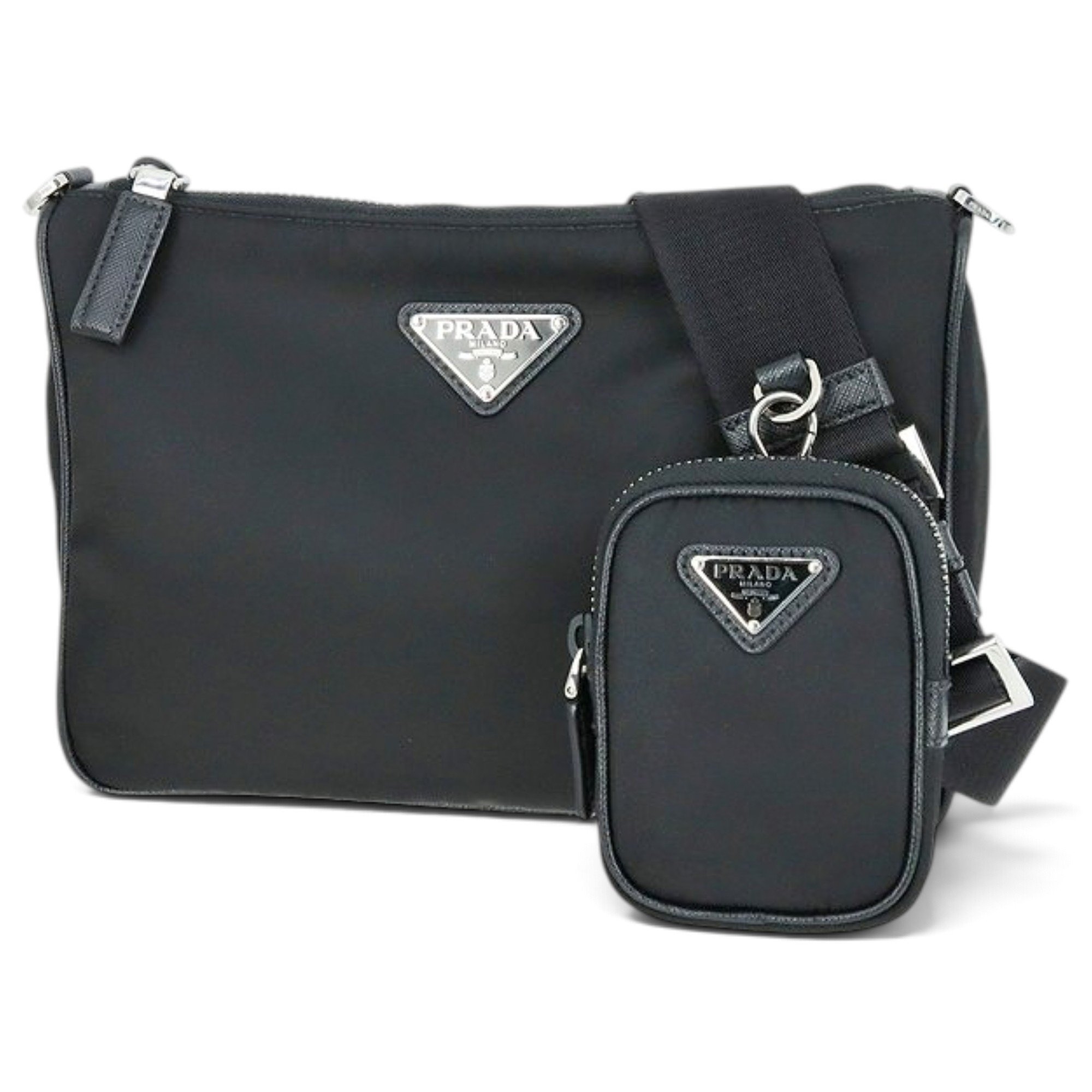 Re-Nylon crossbody bag