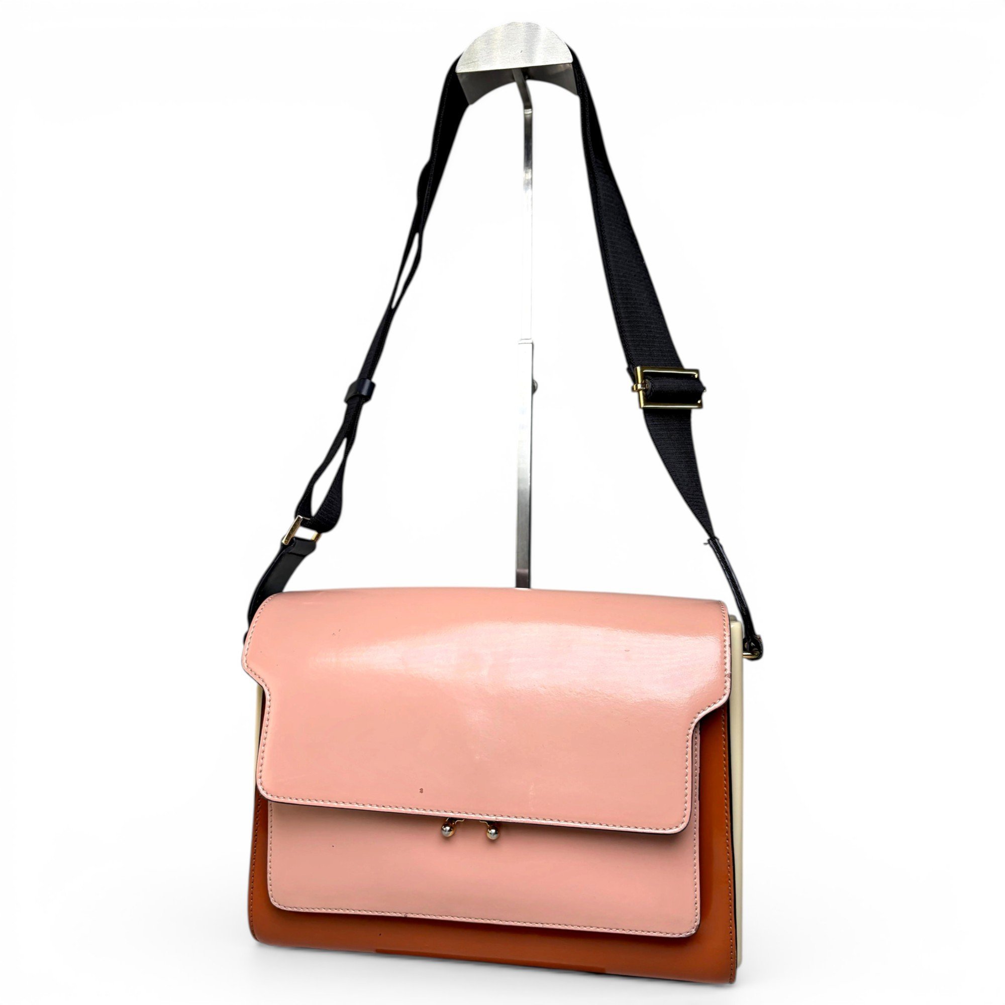Marni Trunk leather handbag