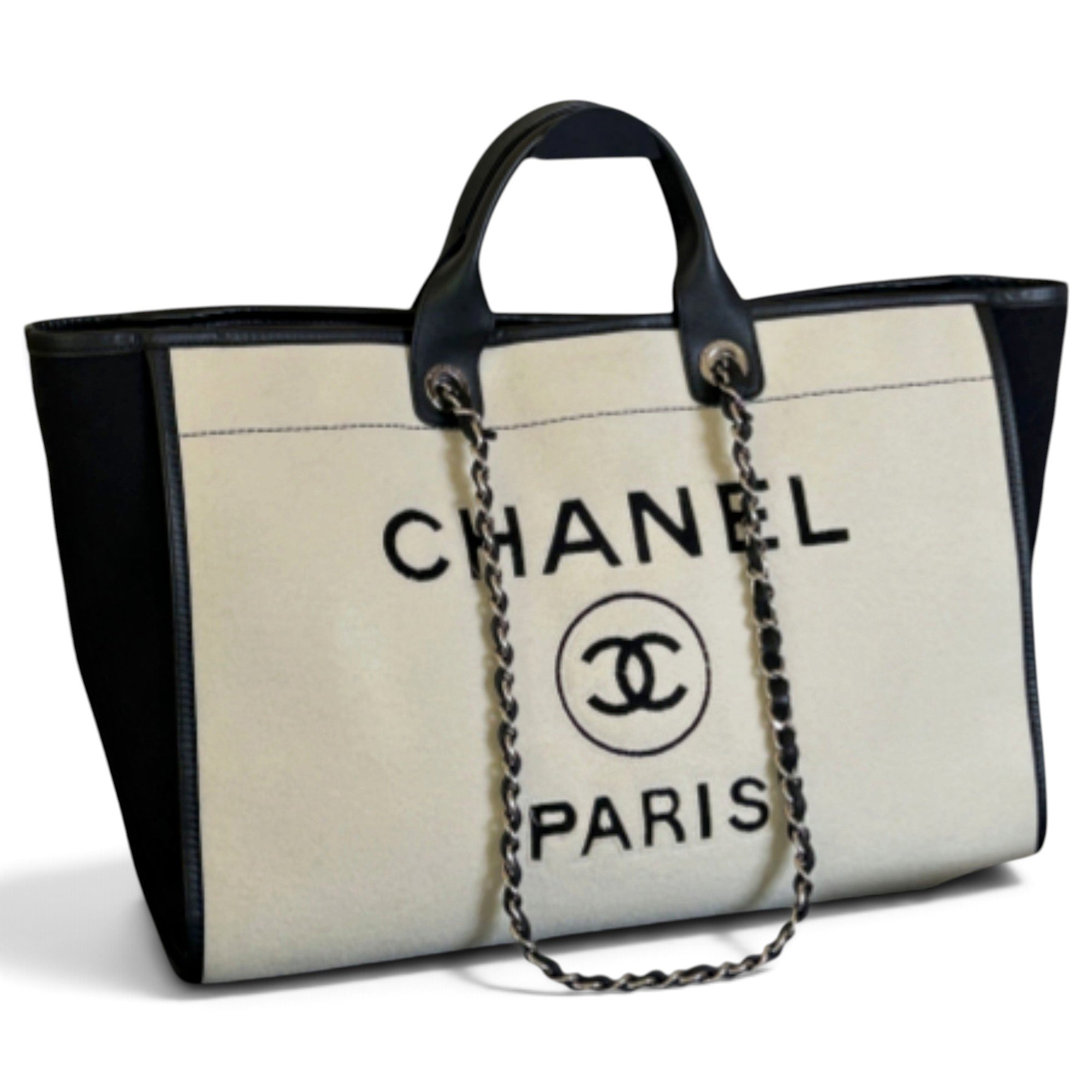 Deauville leather tote