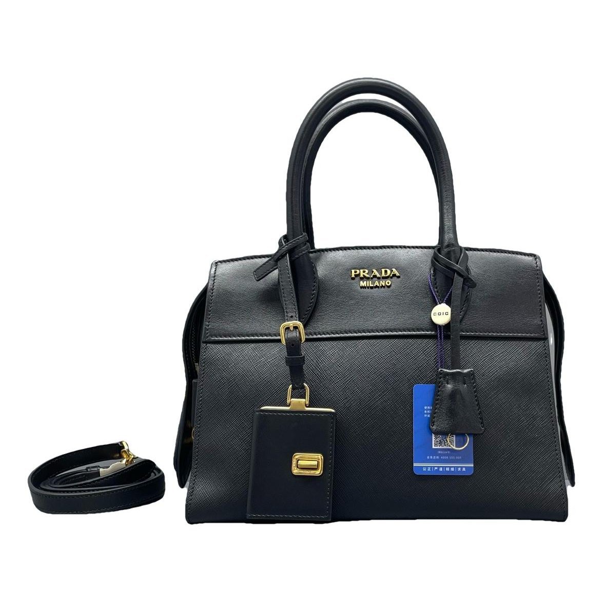 Leather handbag
