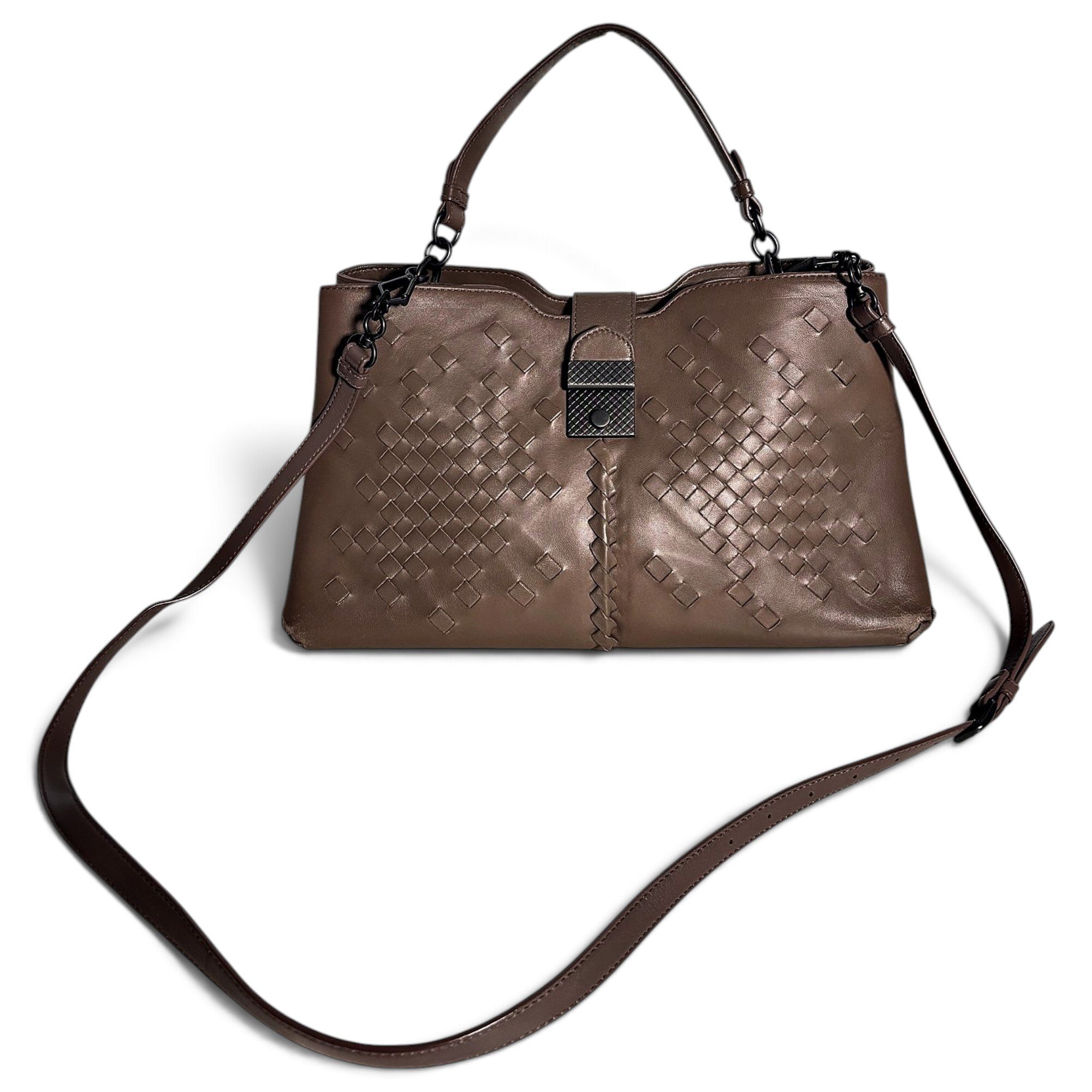 Leather handbag