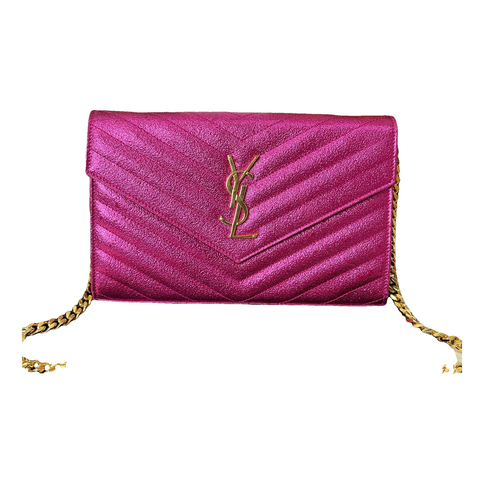 Portefeuille enveloppe leather handbag