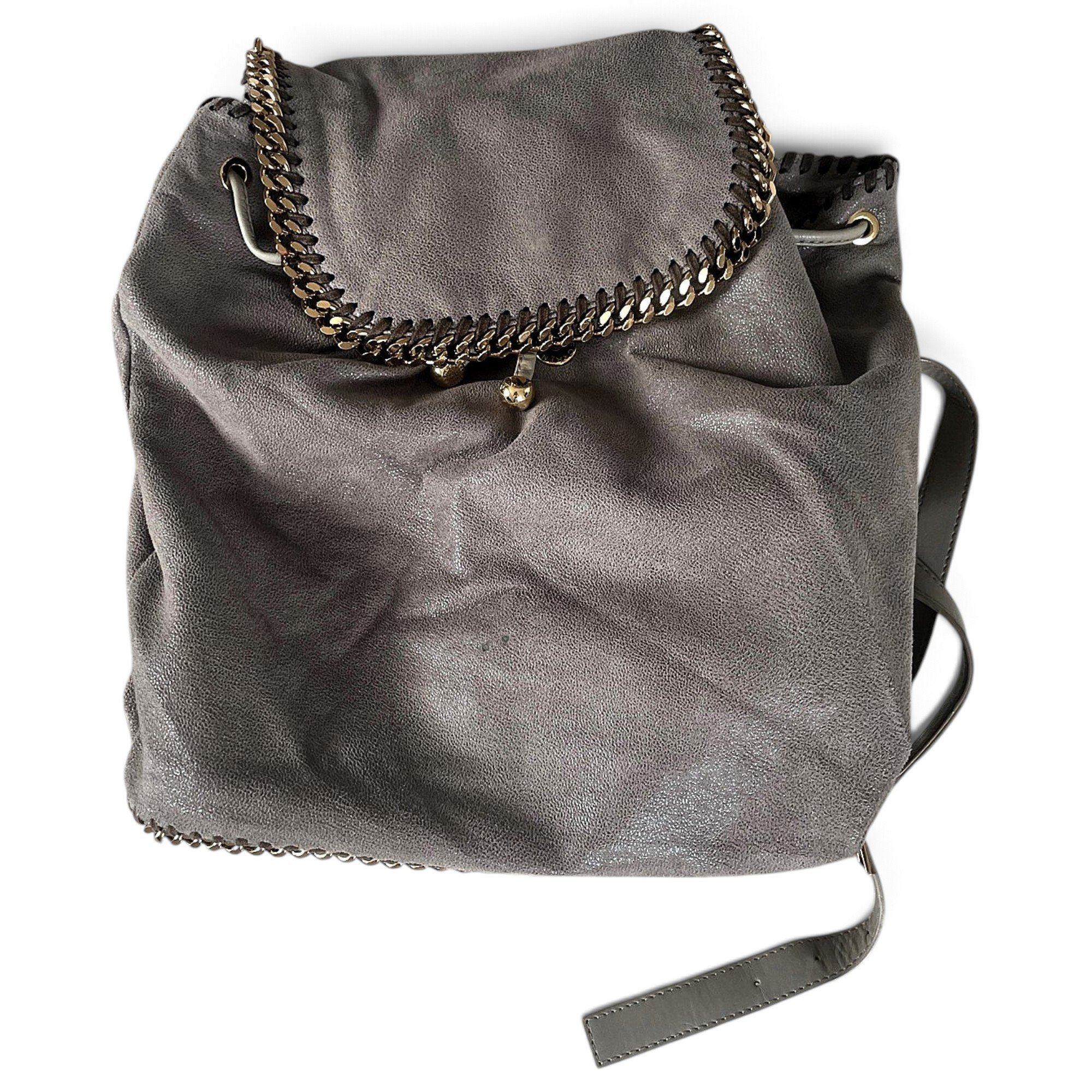 Falabella Go vegan leather backpack