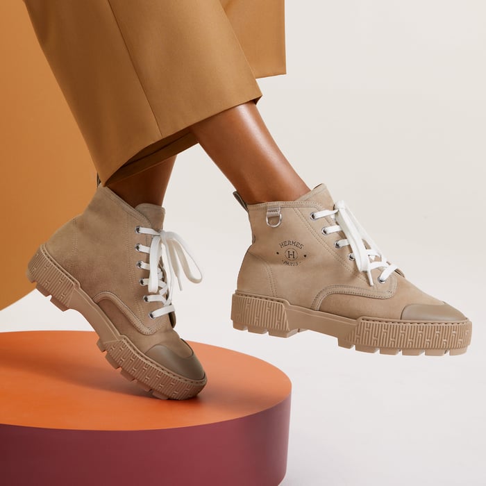 Beige Argile Itineraire Ankle Boot
