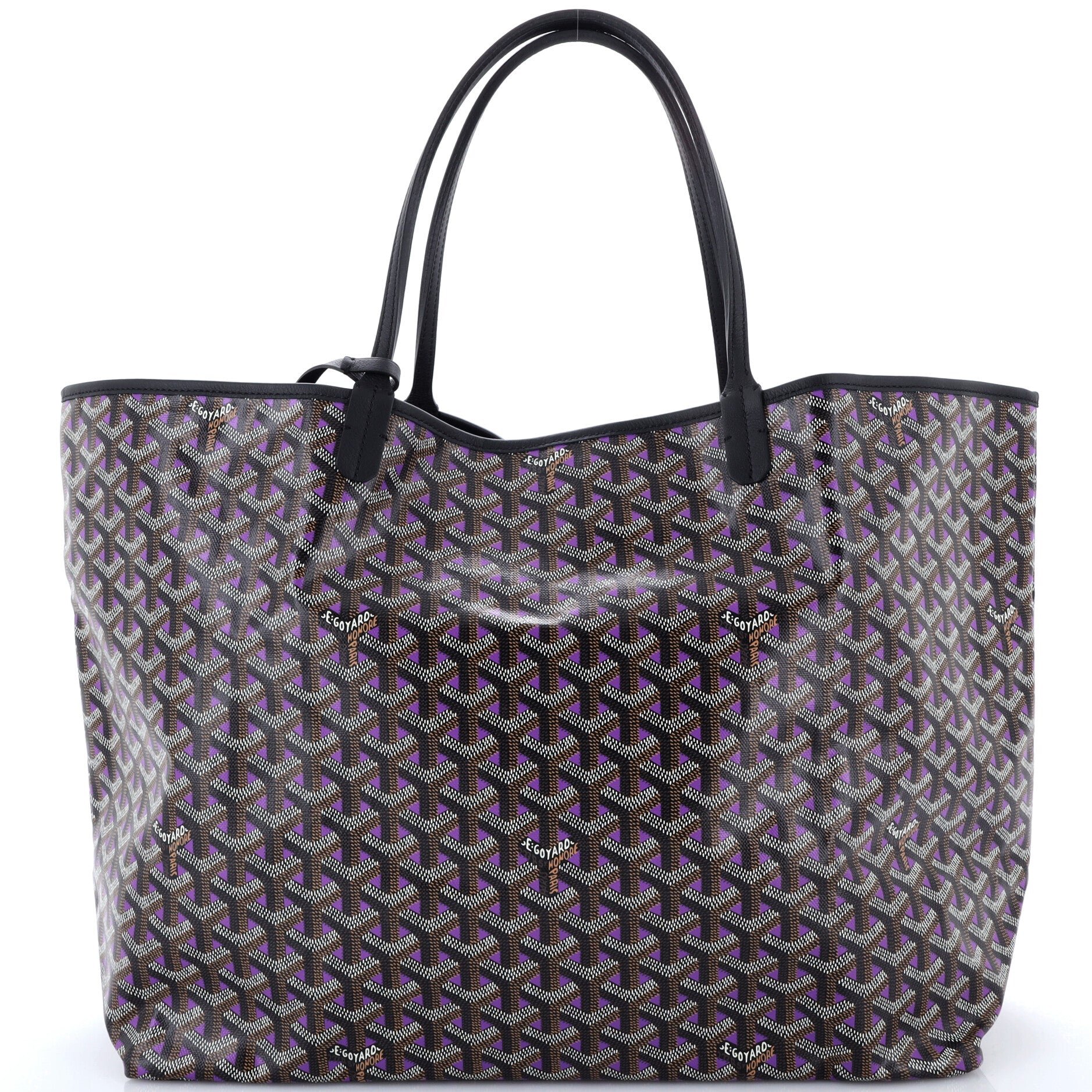 Goyard Saint Louis Tote Claire Voie Coated Canvas GM