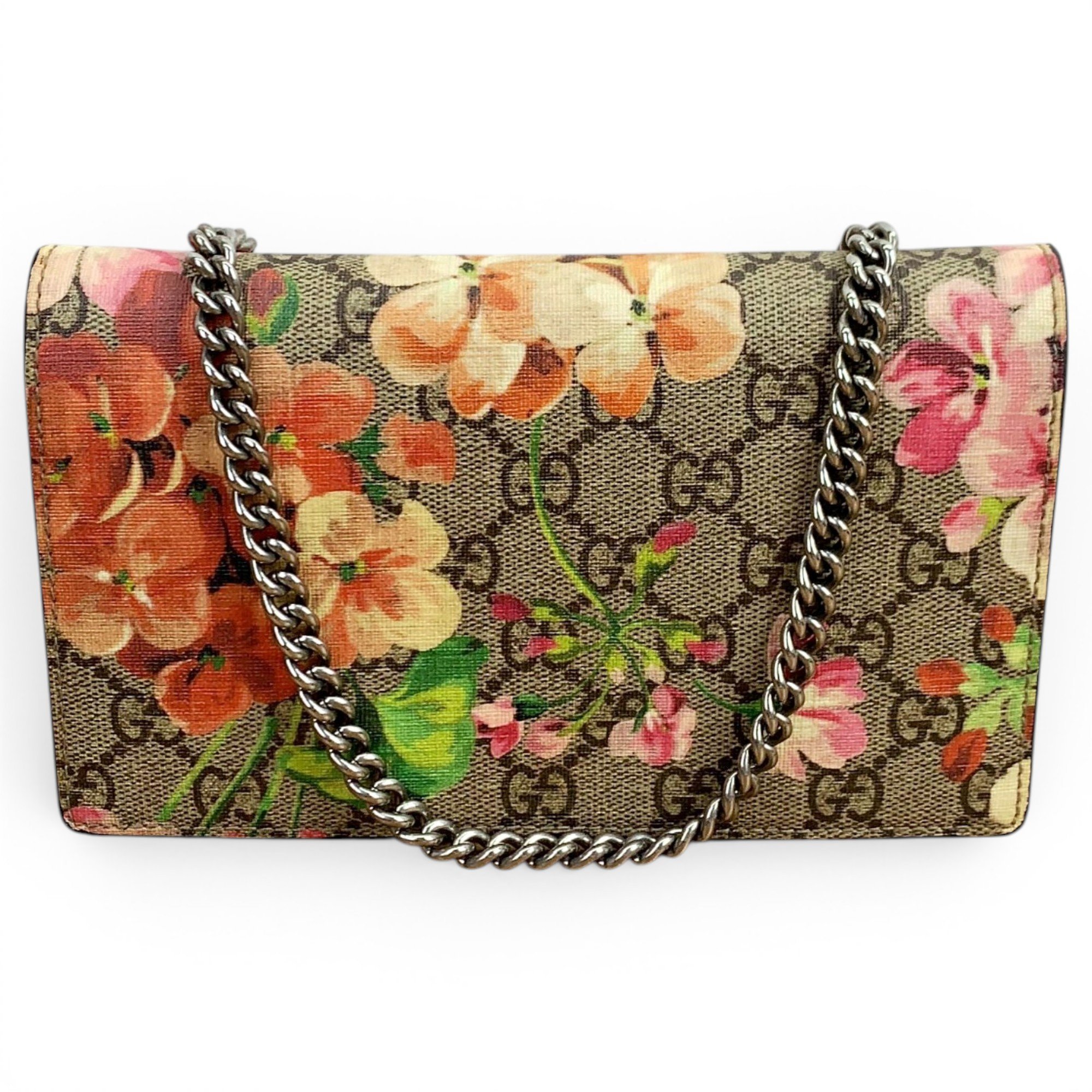 Dionysus Chain Wallet leather crossbody bag