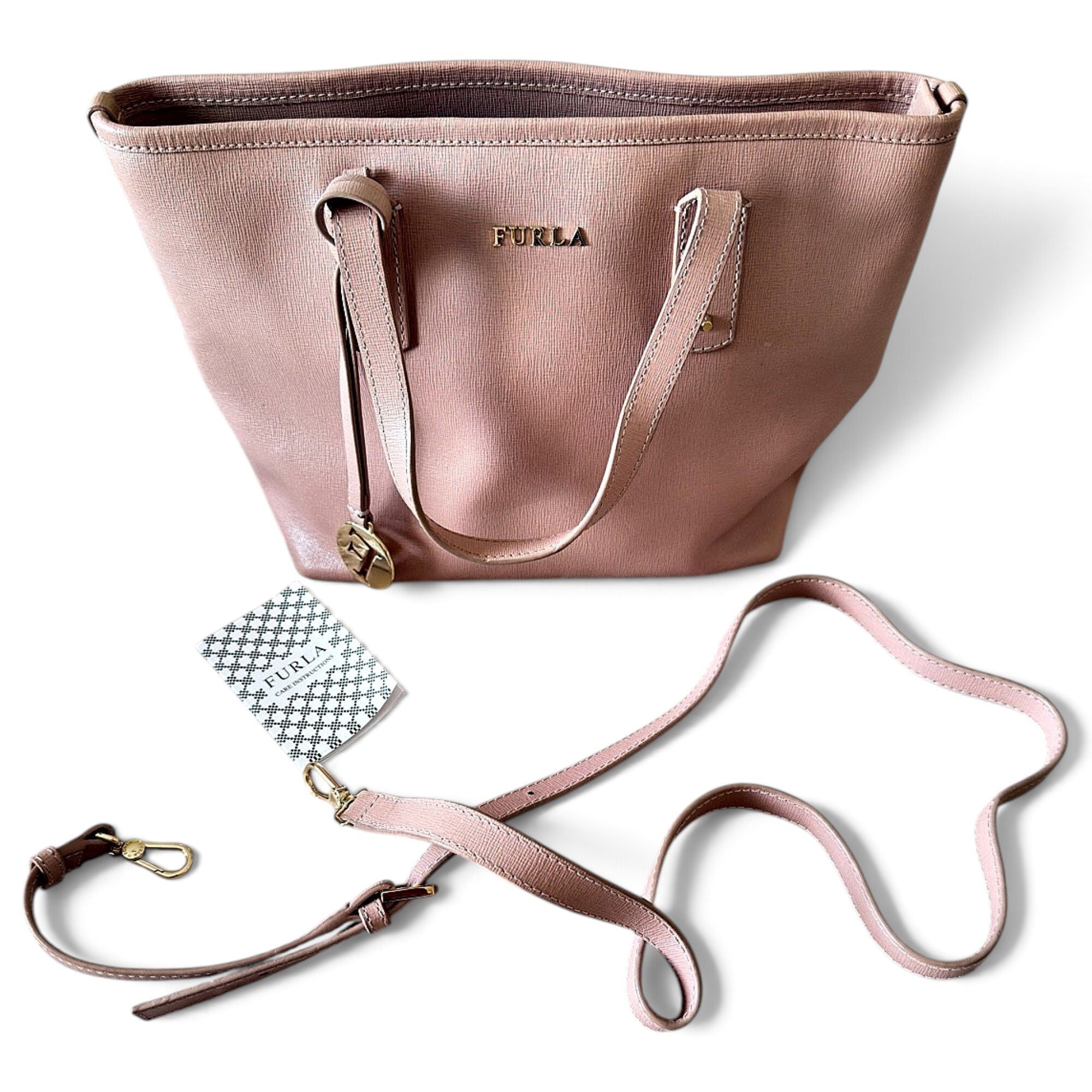 Metropolis leather tote