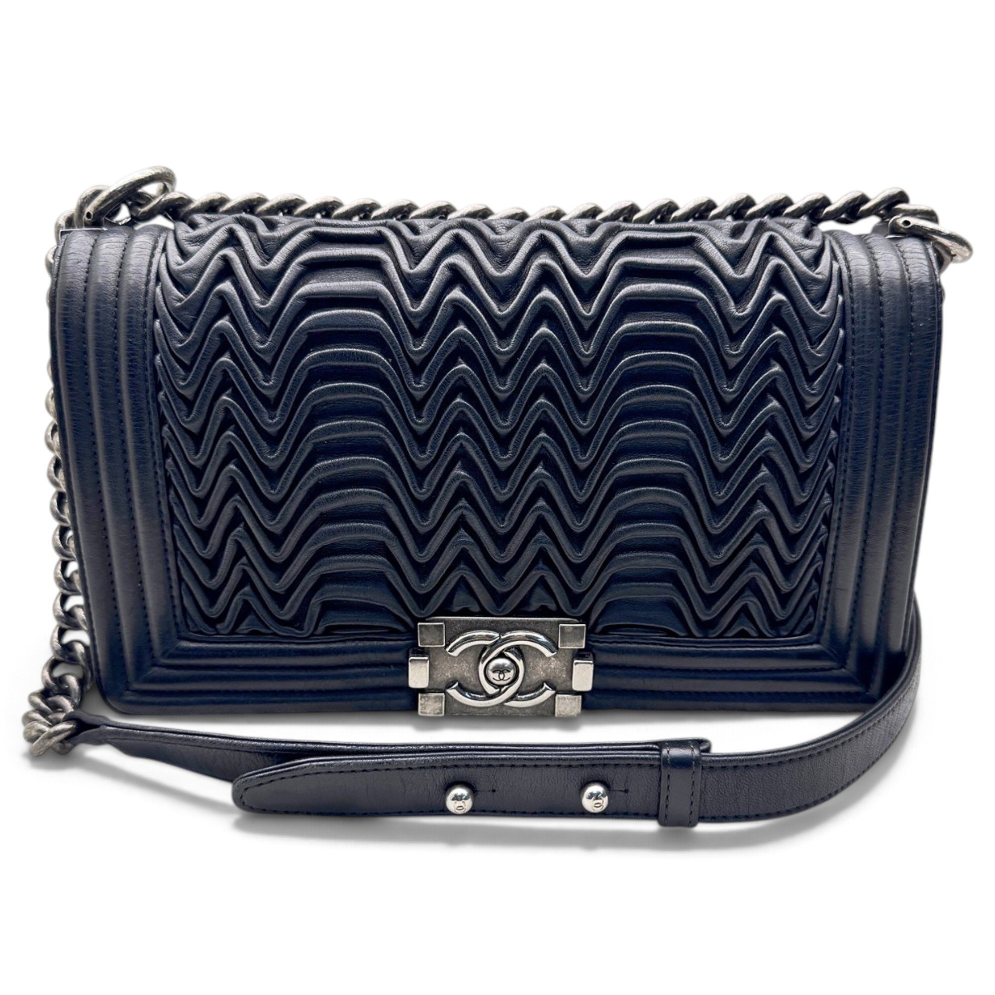 Boy leather handbag
