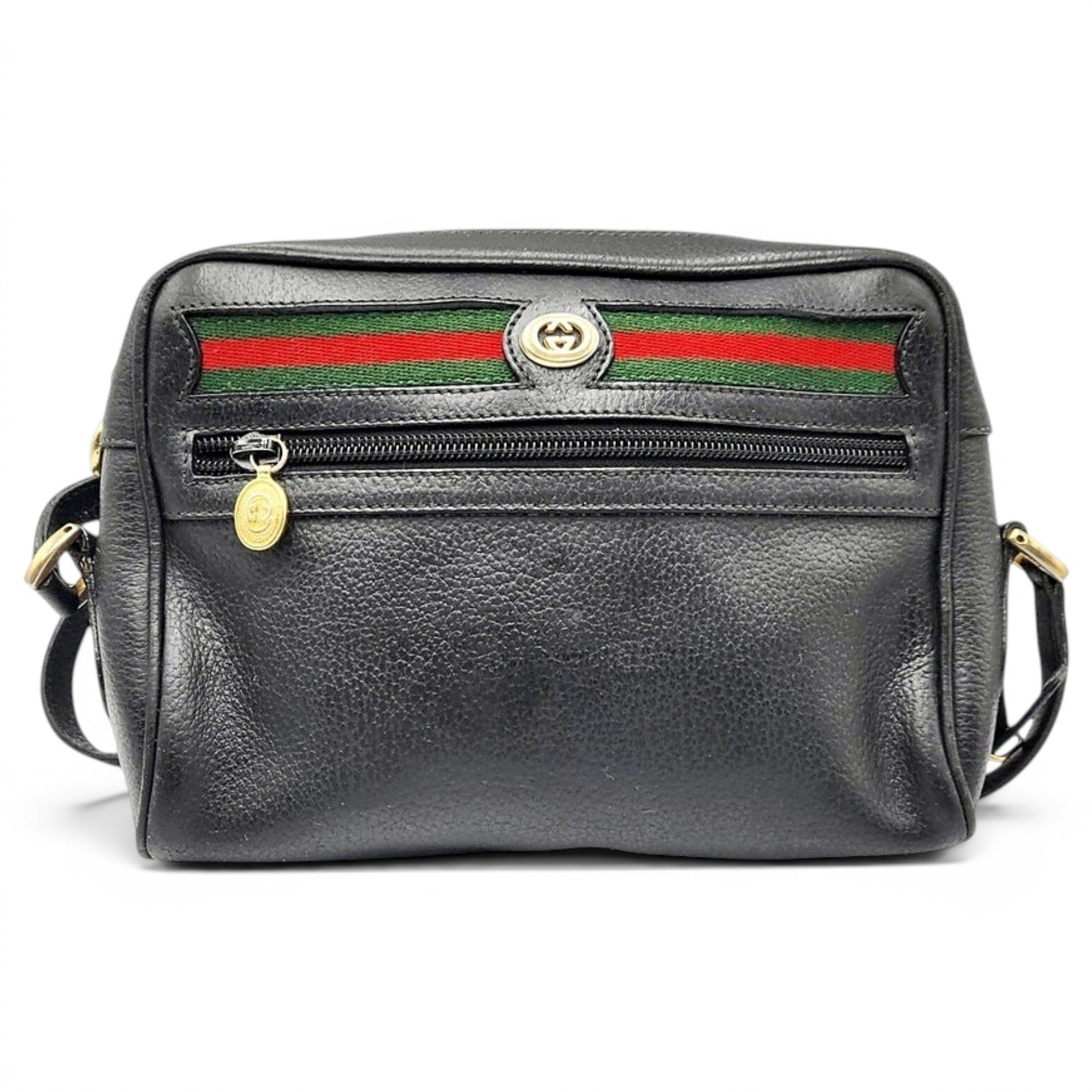 Ophidia leather handbag