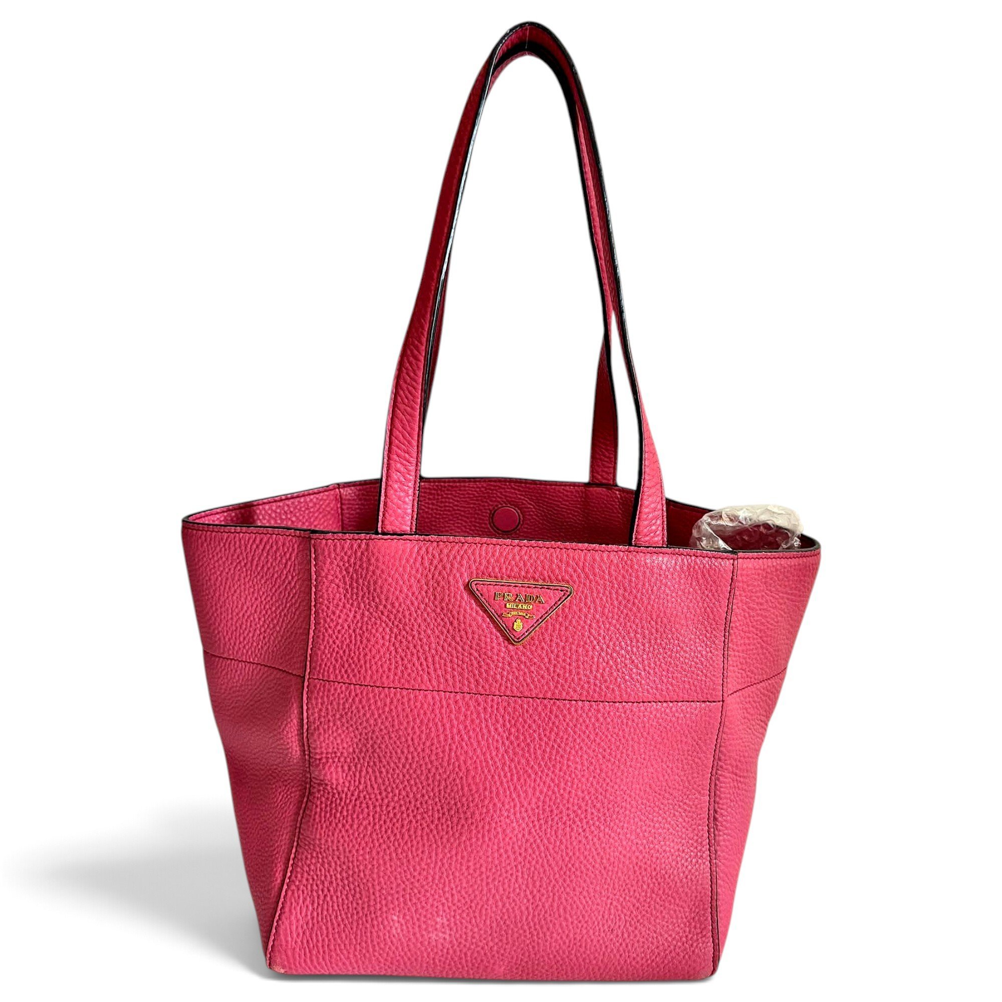 Leather tote