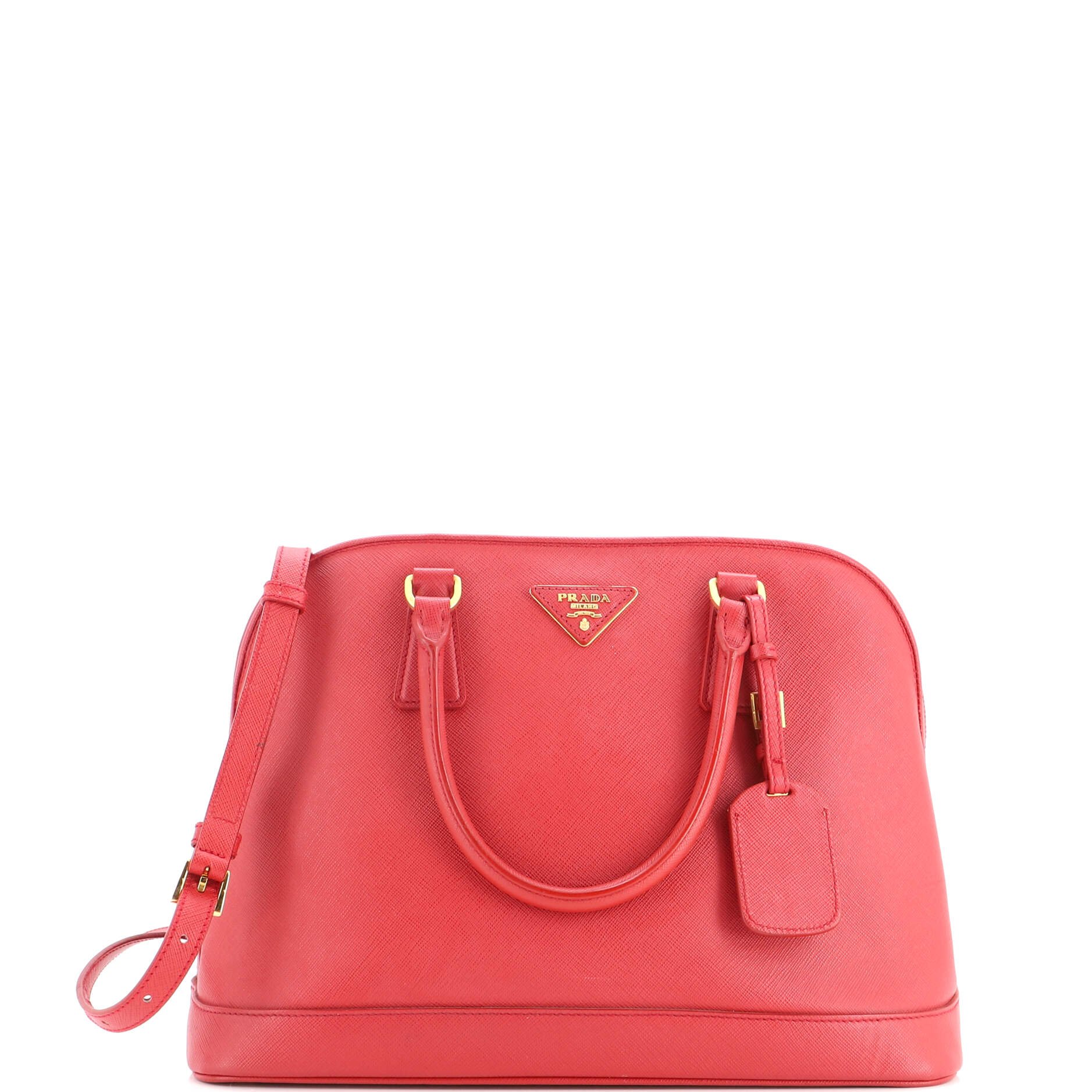 Open Promenade Bag Saffiano Leather Medium