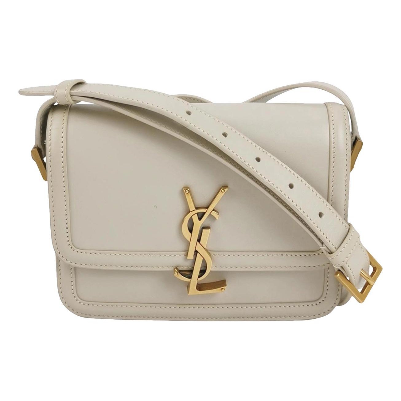Solférino leather handbag