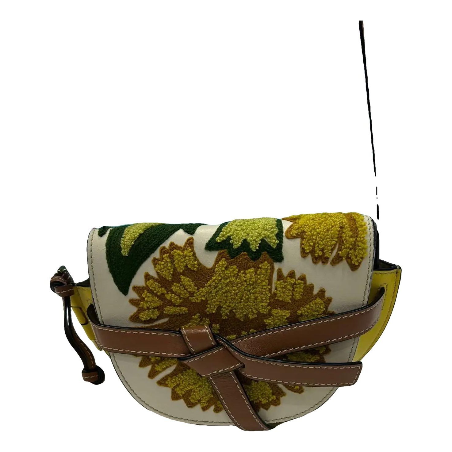 Gate Top Handle leather crossbody bag