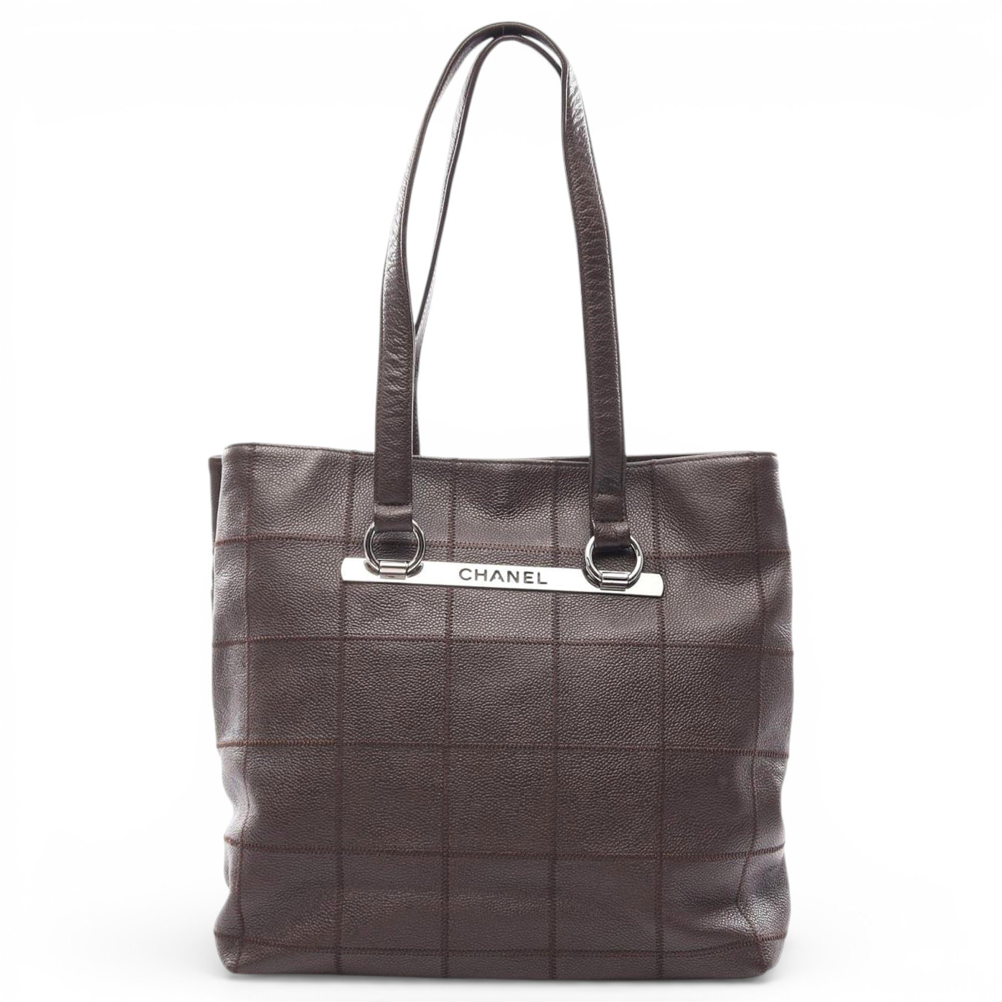 Leather tote