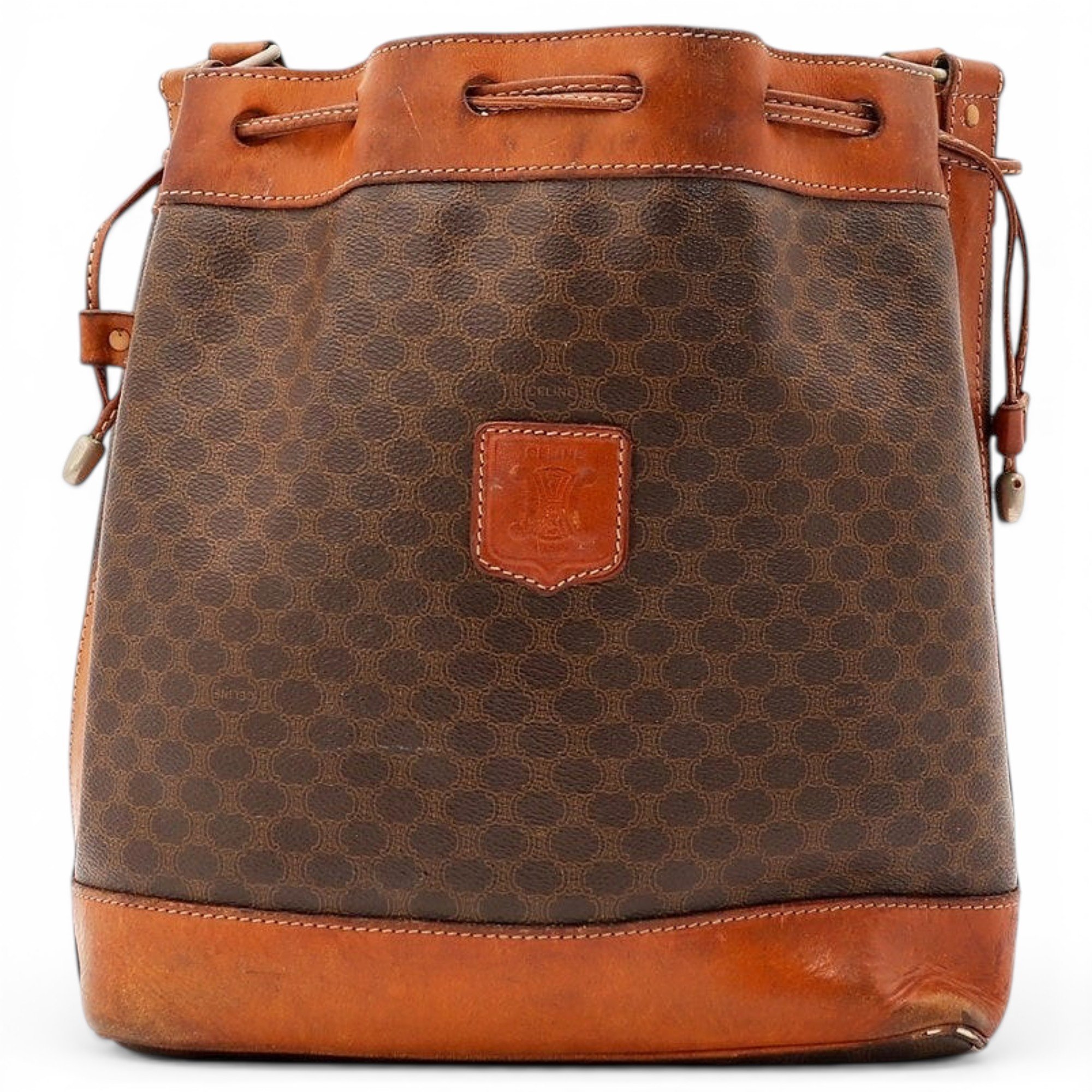 Triomphe leather handbag