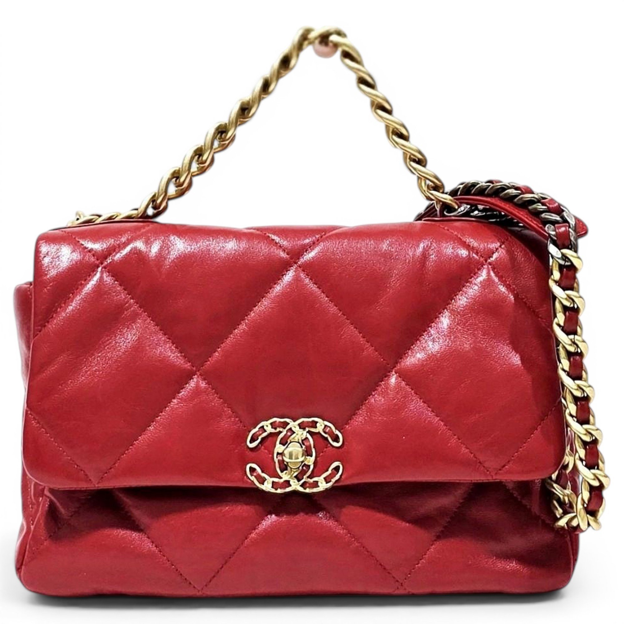 Chanel 19 leather handbag