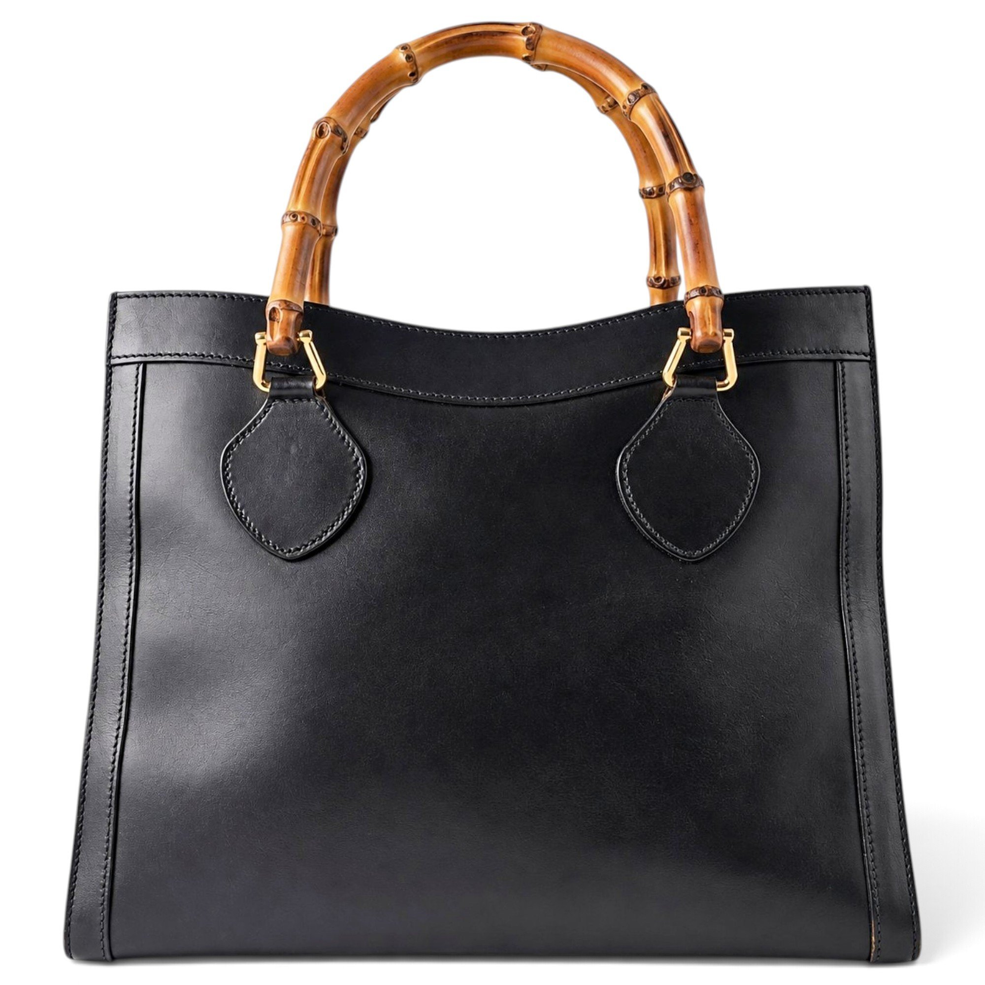 Diana Bamboo leather tote