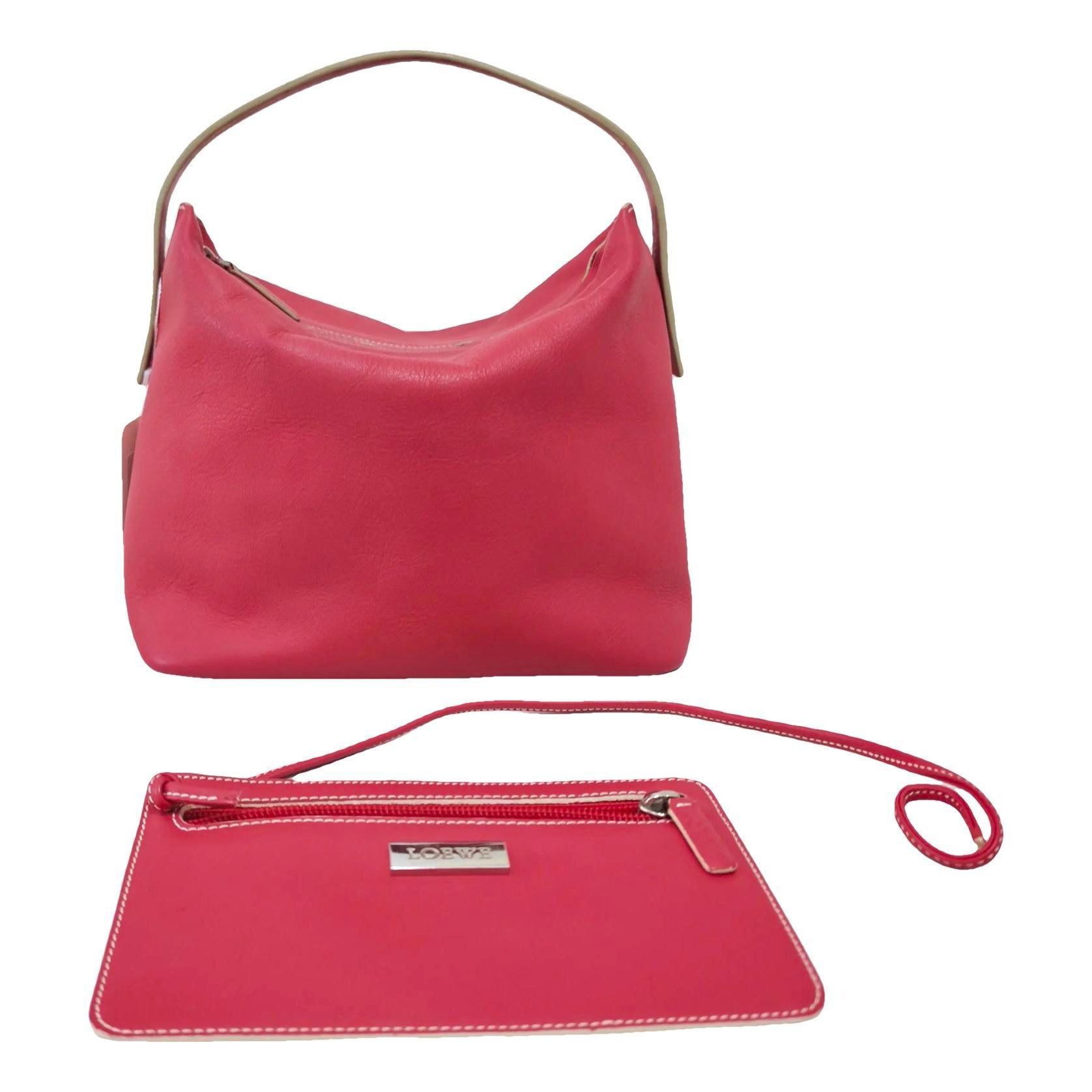 Leather handbag