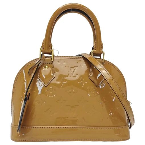 Alma patent leather handbag