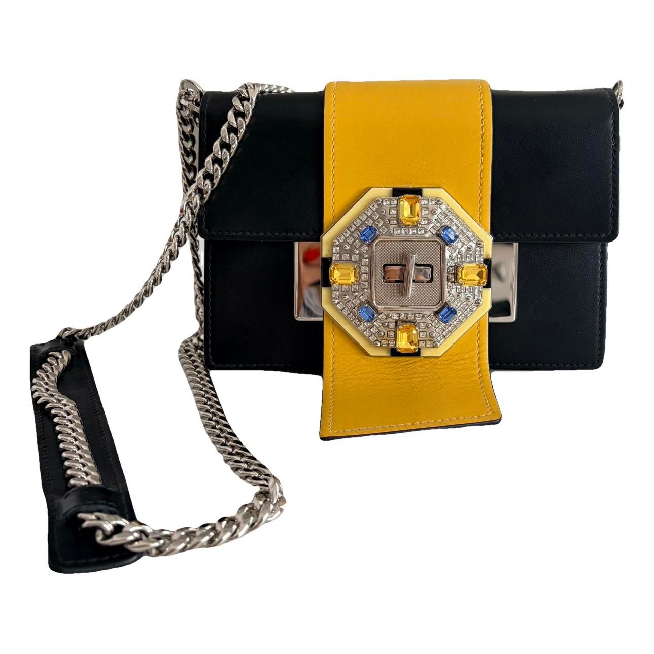 Leather handbag
