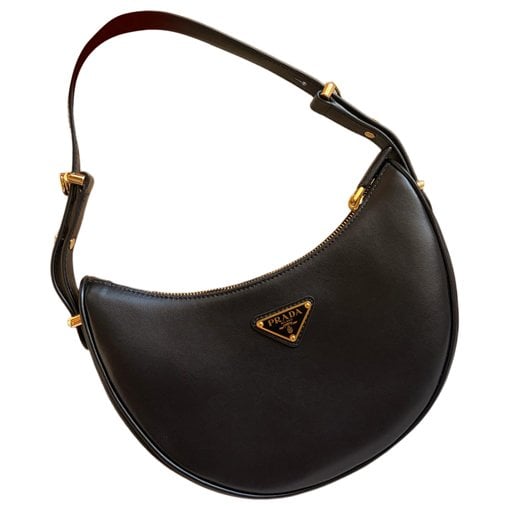 Arqué leather handbag