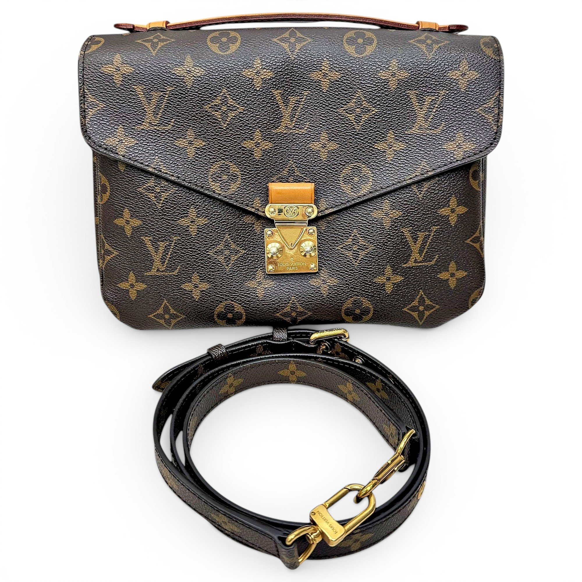 Metis leather handbag