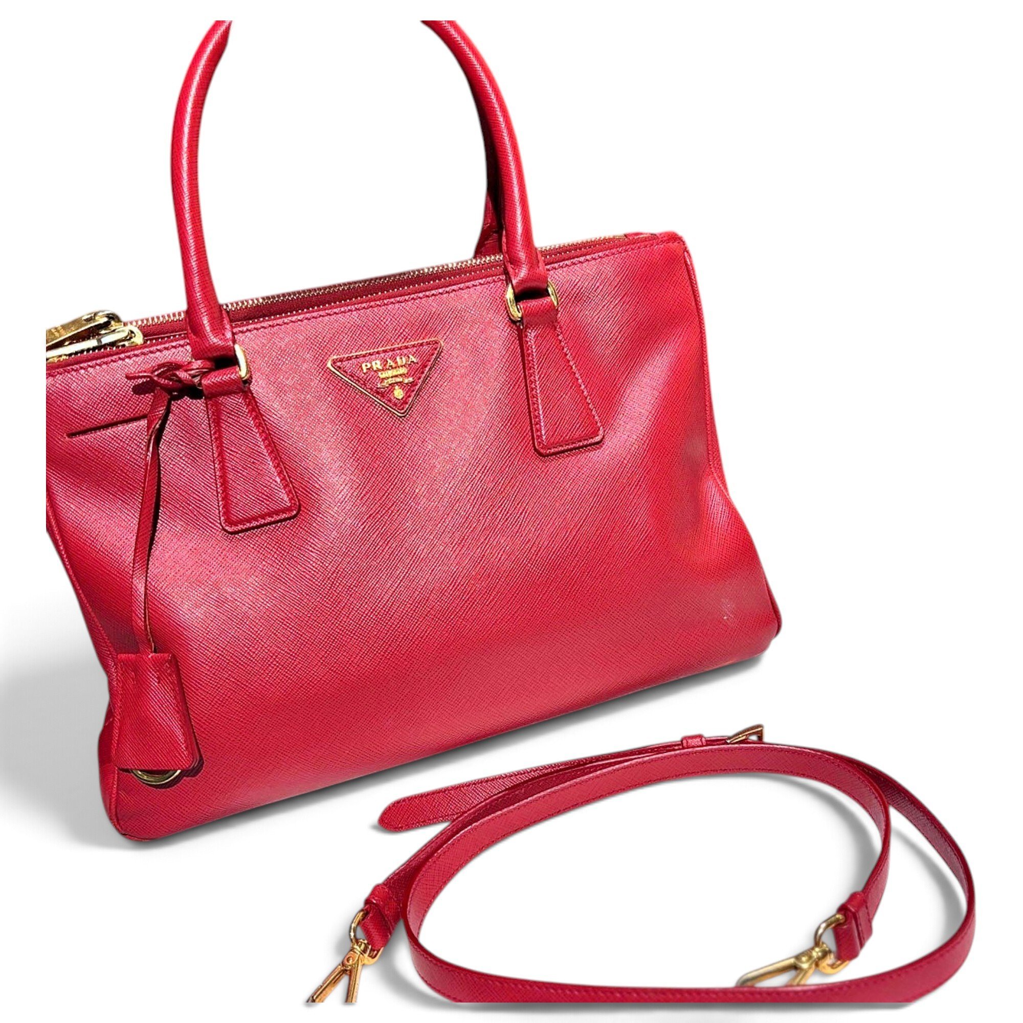 Galleria leather handbag