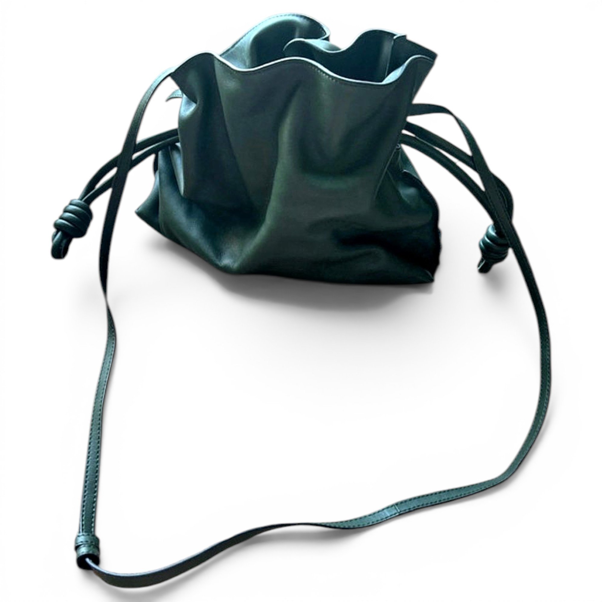 Flamenco leather handbag