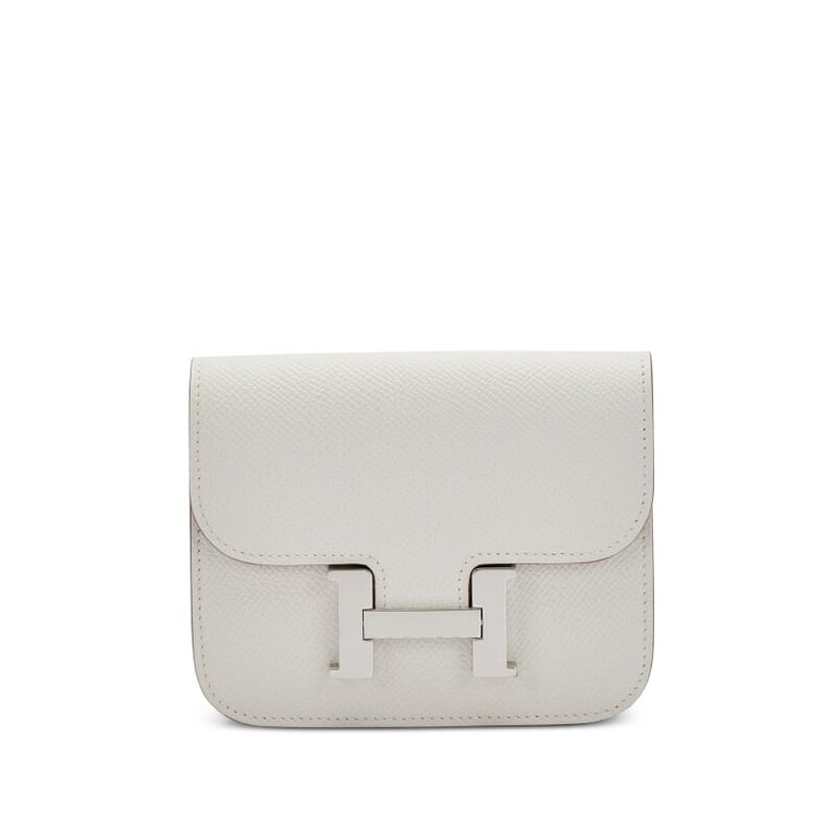 Hermes Gris Pale Epsom Constance Slim Palladium Hardware, 2023