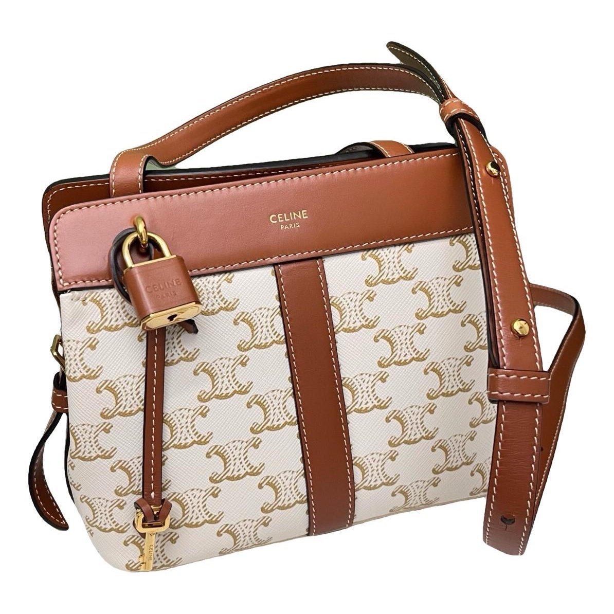 Leather handbag