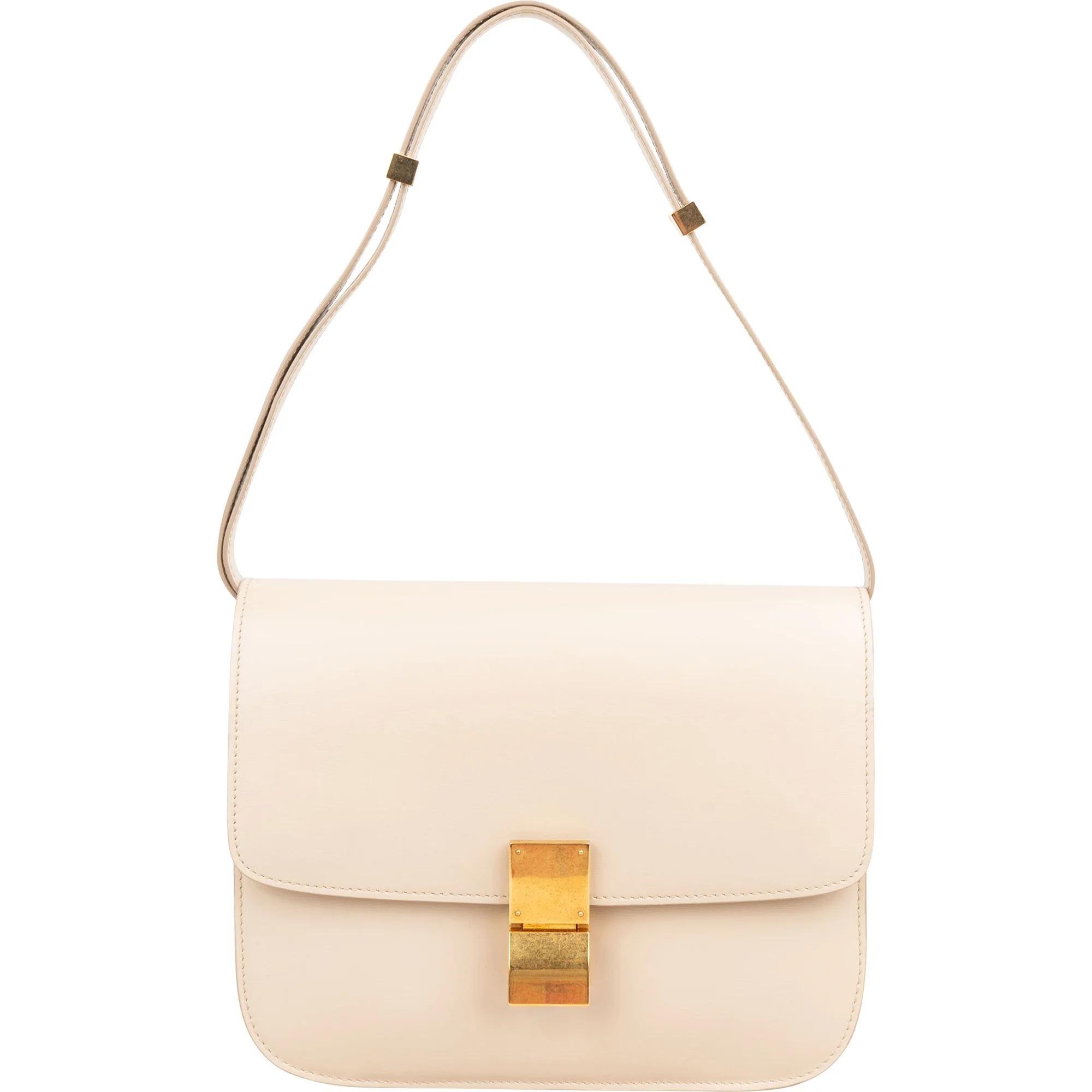 Classic leather crossbody bag