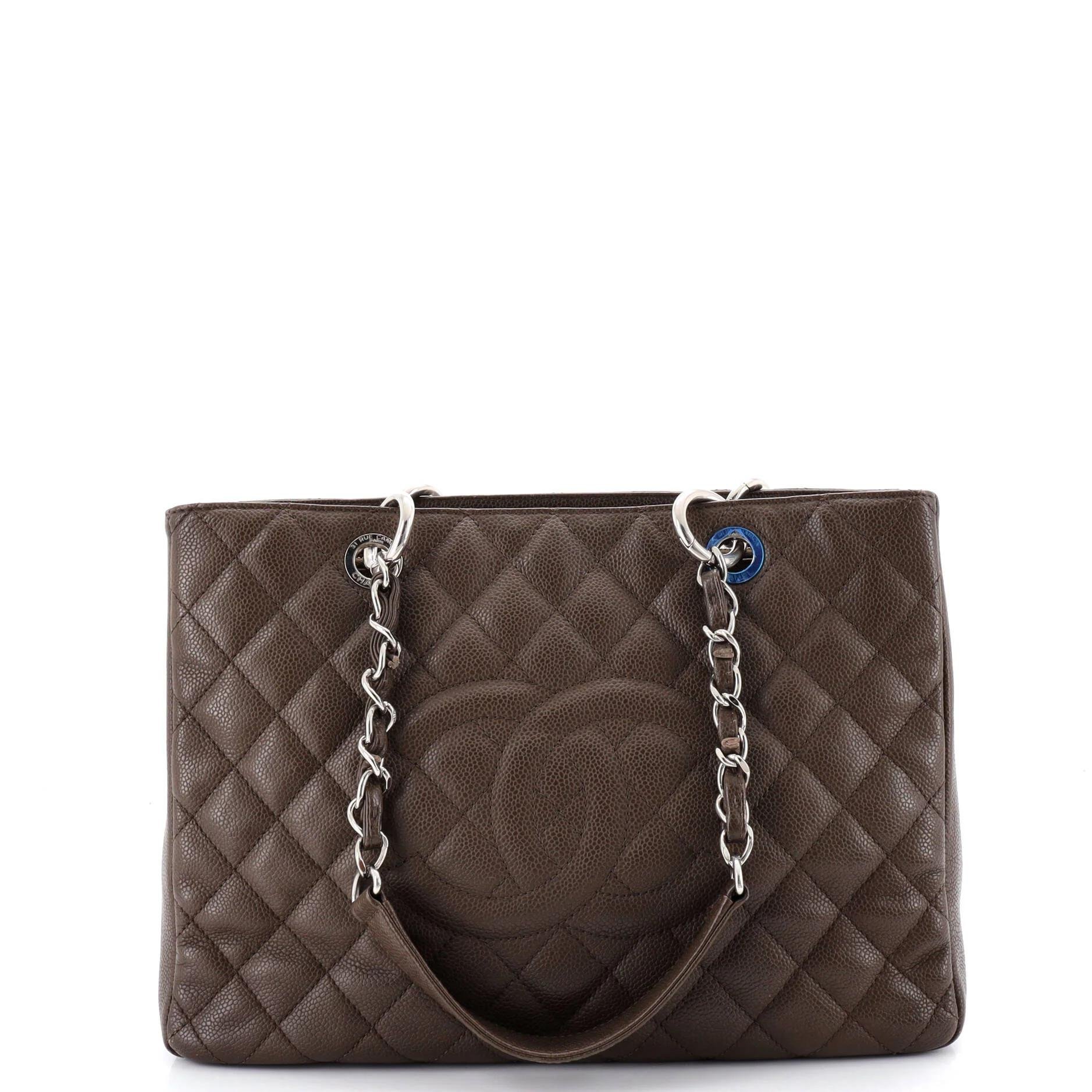 Classic CC Shopping leather tote