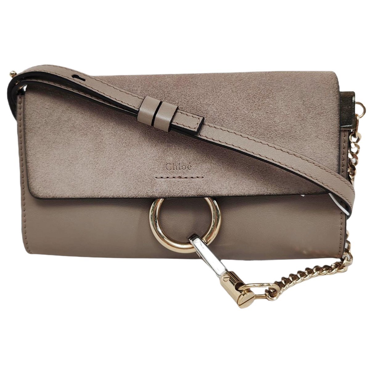 Faye leather crossbody bag