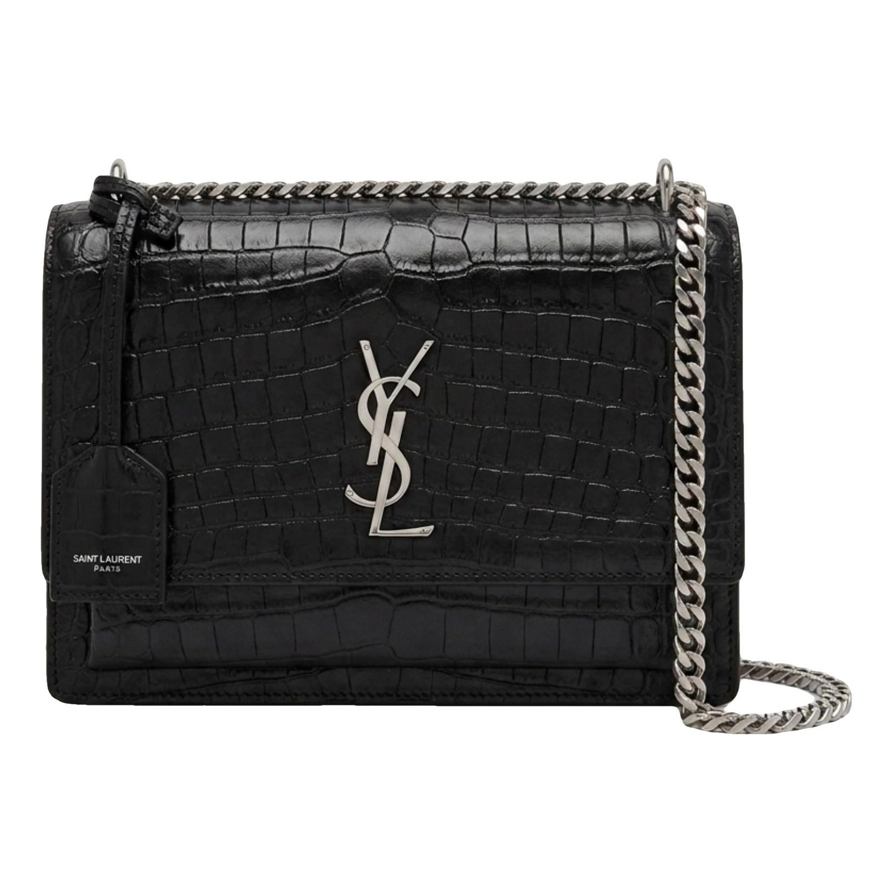 Sunset leather crossbody bag