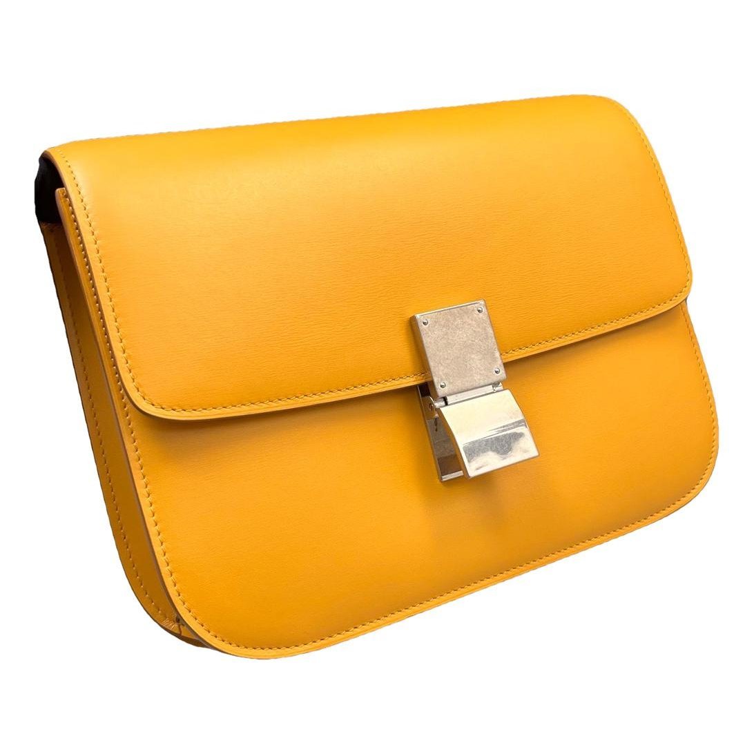 Classic leather handbag