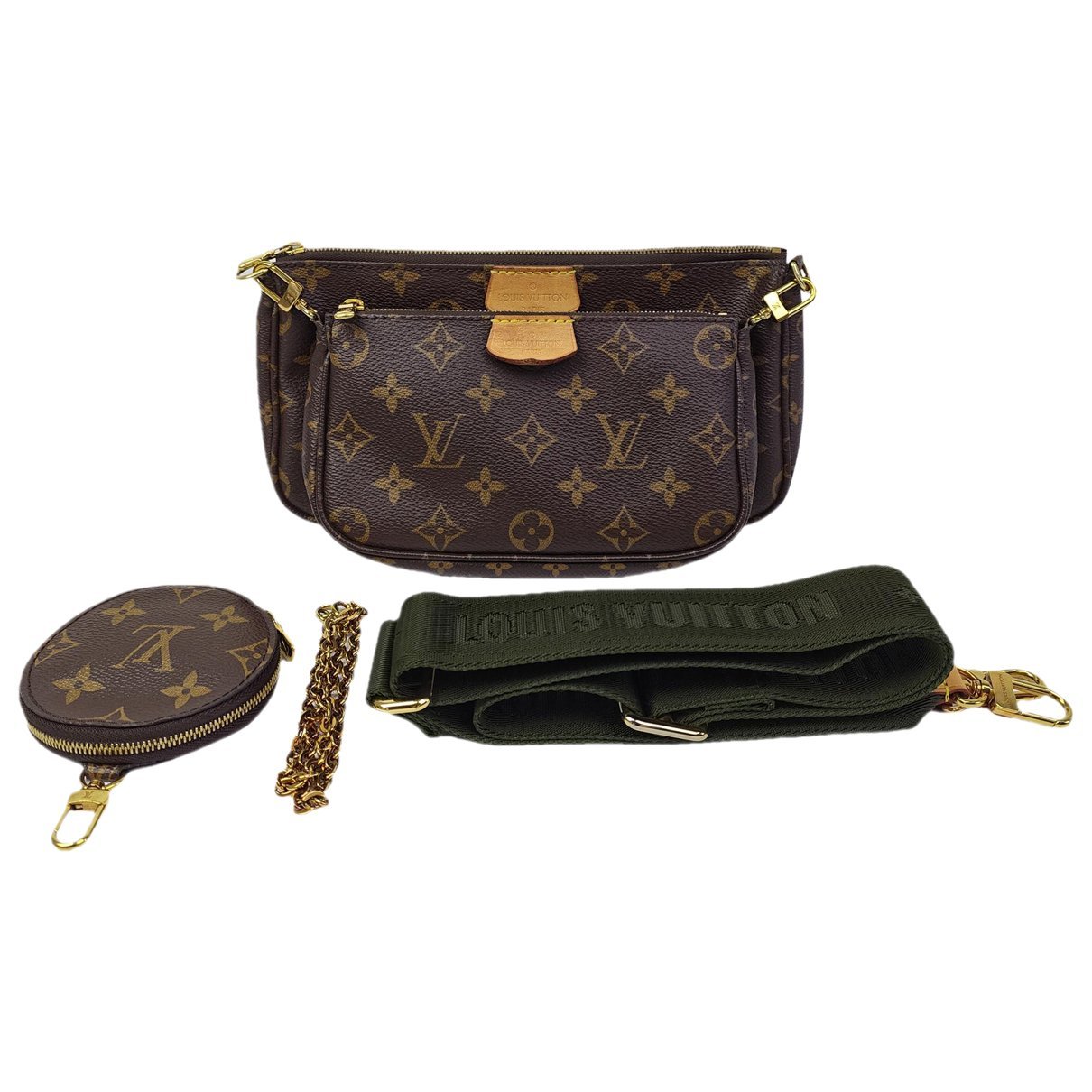 Multi Pochette Accessoires leather handbag