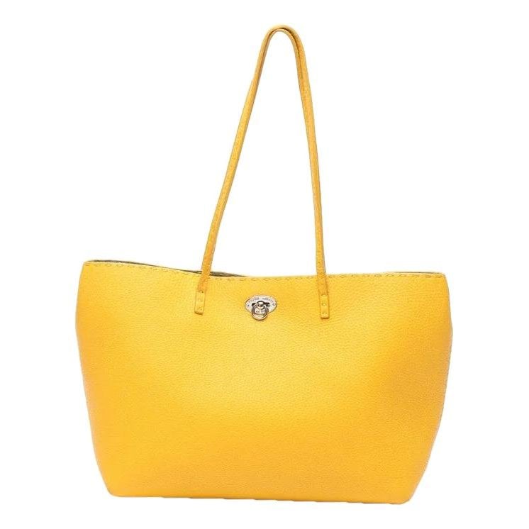 Leather tote