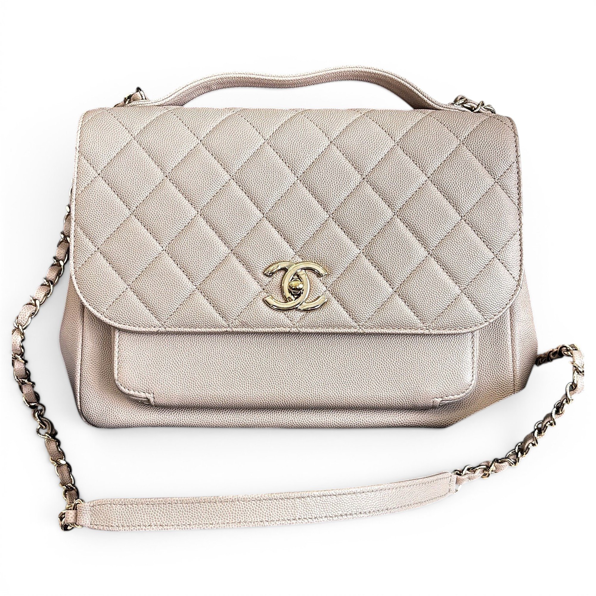 Business Affinity leather handbag