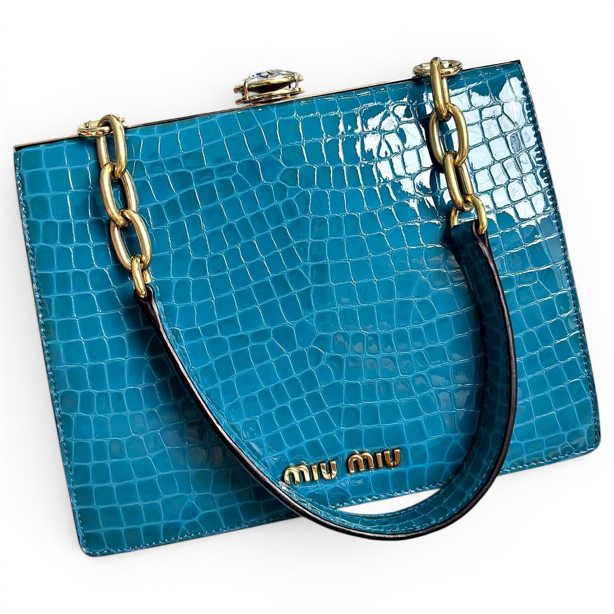 Leather handbag