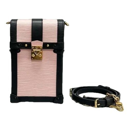 Pochette Trunk Verticale leather mini bag