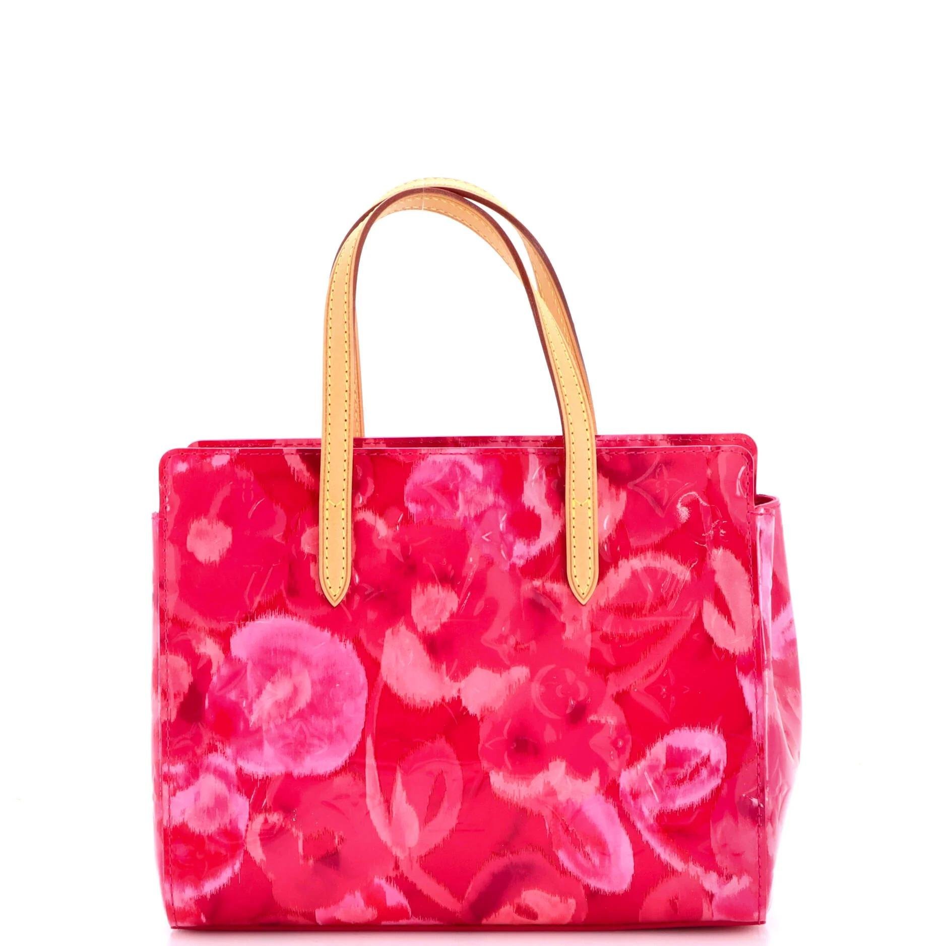 Patent leather tote