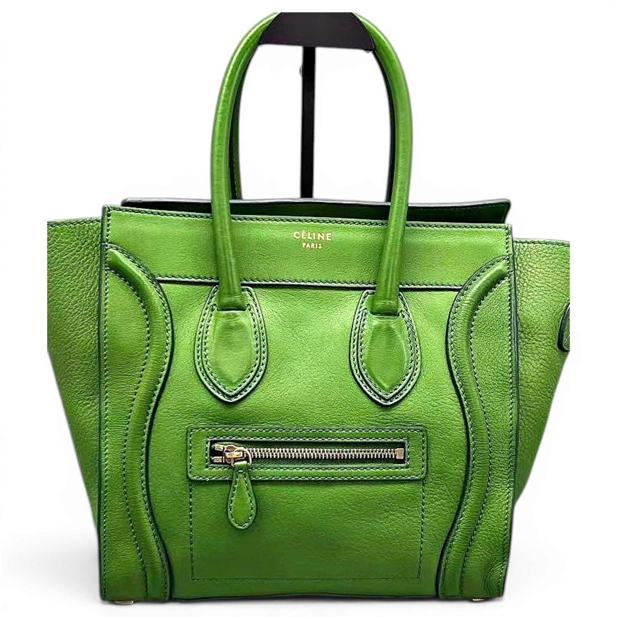 Luggage leather handbag