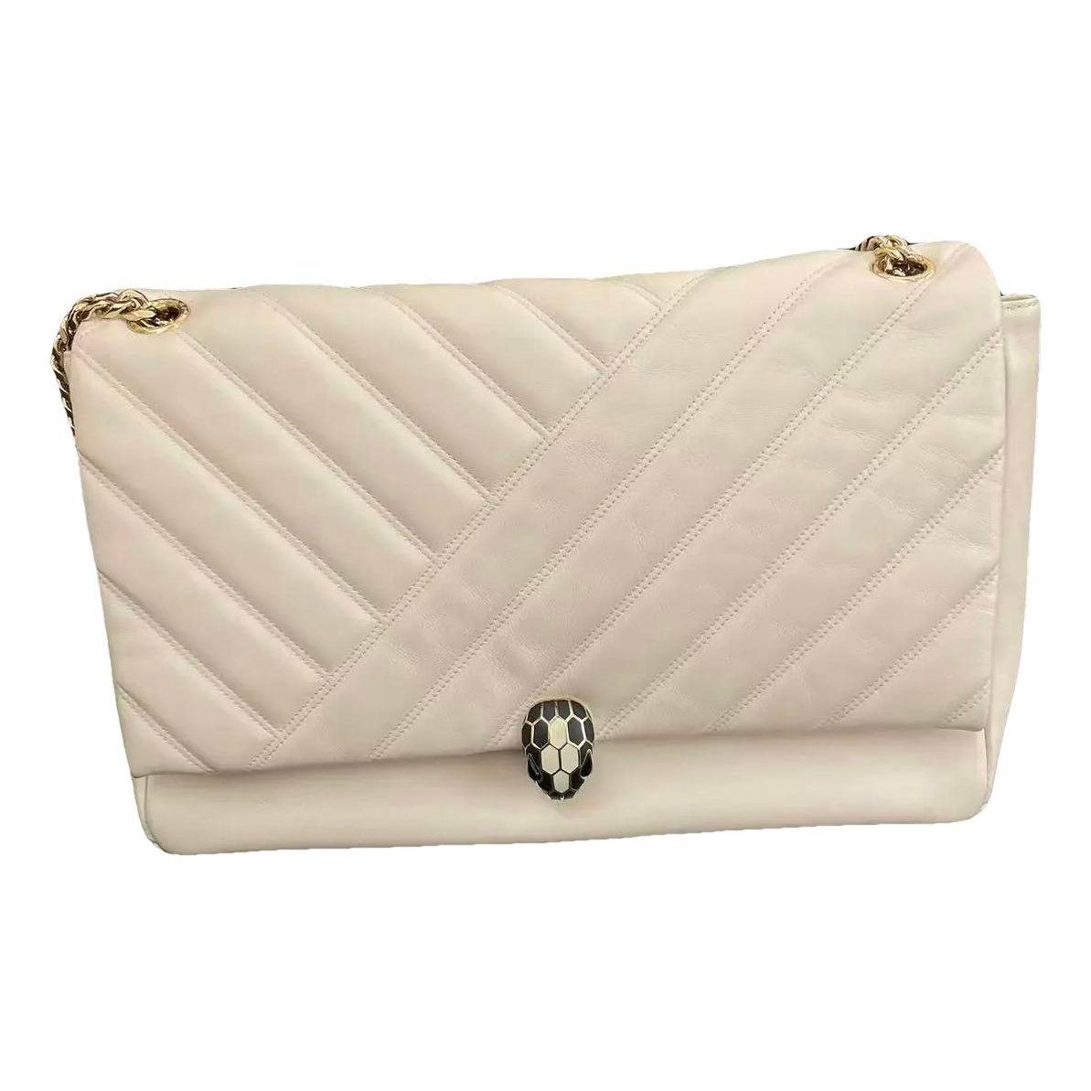 Serpenti leather crossbody bag