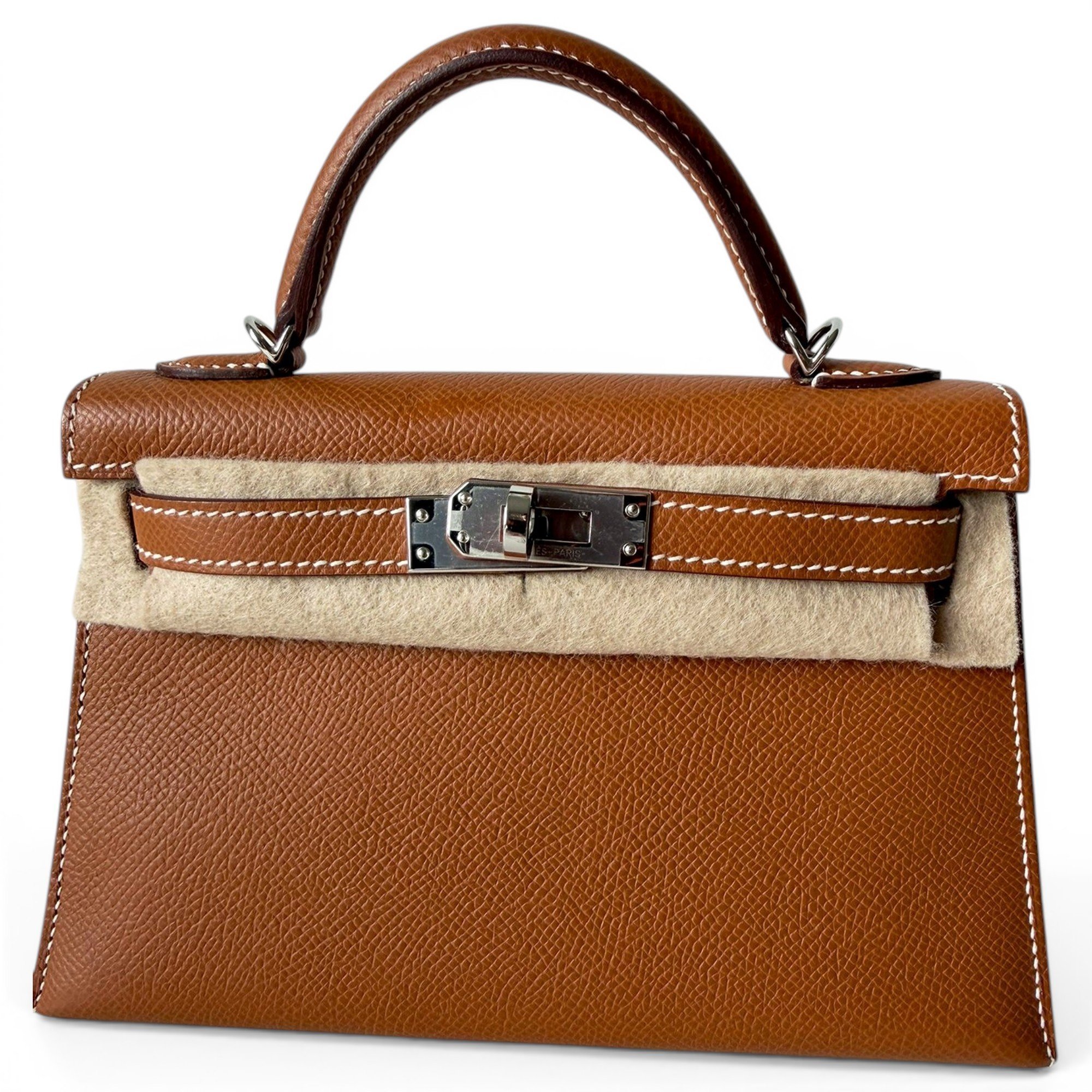 Kelly Mini leather handbag