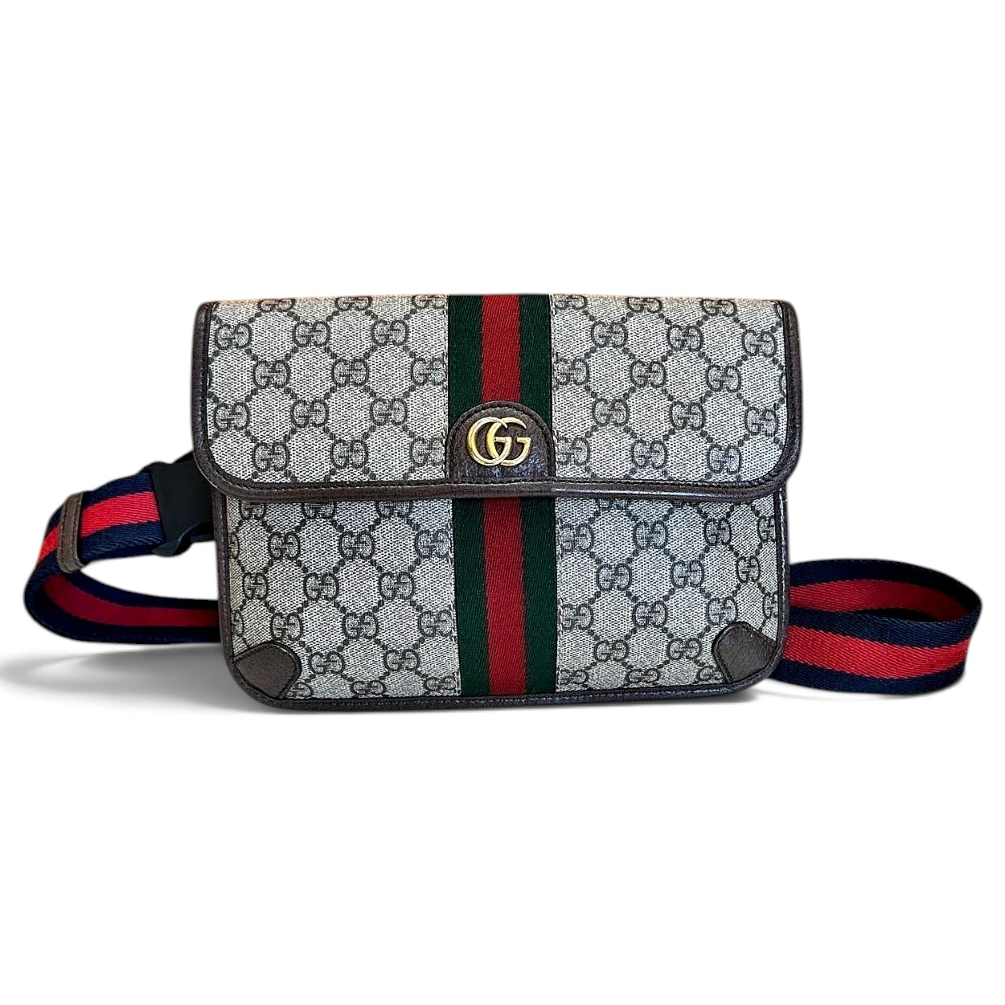 Ophidia cloth crossbody bag