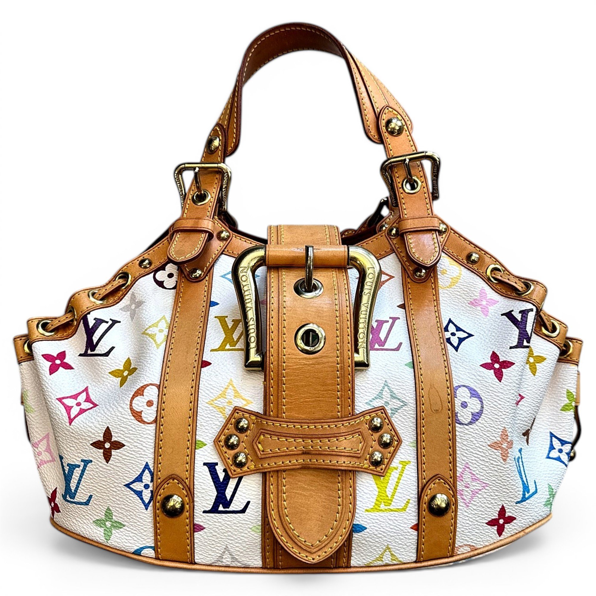 Theda leather handbag