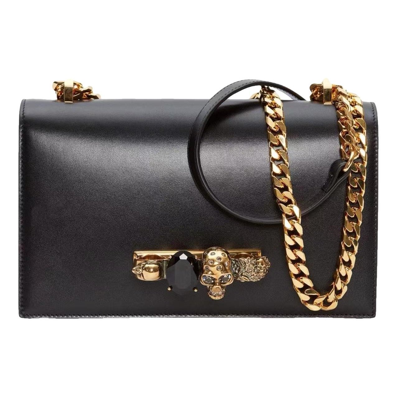 Leather crossbody bag