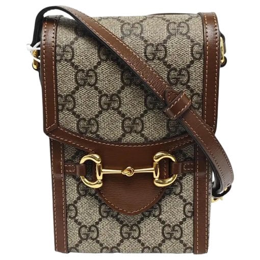 Handle Horsebit 1955 leather mini bag