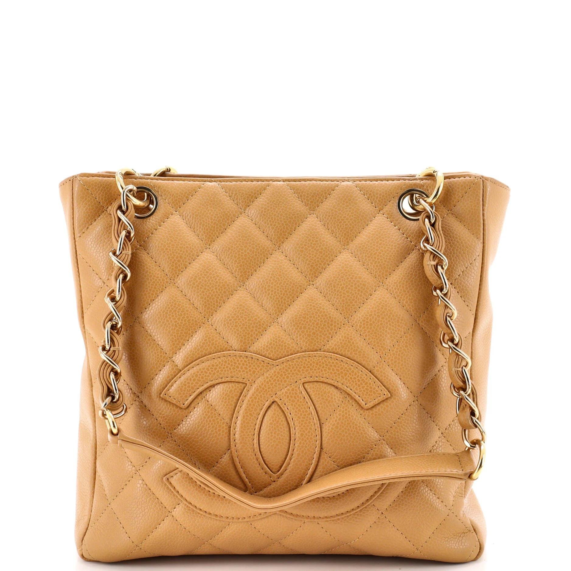 Classic CC Shopping leather tote
