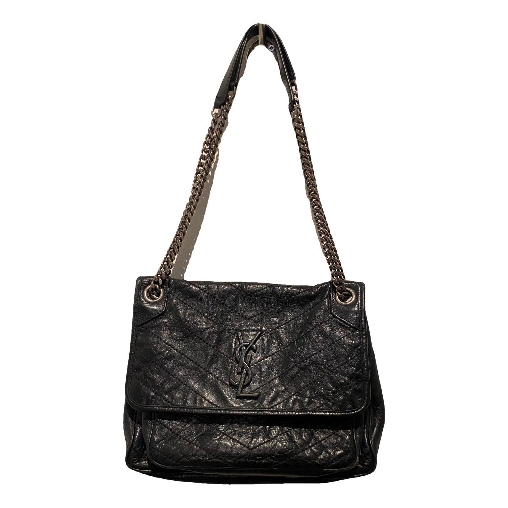 Niki leather crossbody bag